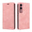 BETOPNICE For vivo Y21d Case  Magnetic Closure RFID Blocking Wallet Stand Leather Phone Cover - Pink - 2