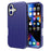 GW03 For iPhone 17 Case TPU + PC Phone Cover Dual Layer Shockproof - Dark Blue - 1