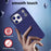 GW03 For iPhone 17 Pro Case TPU + PC Phone Cover Dual Layer Shockproof - Dark Blue - 3