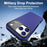 GW03 For iPhone 17 Pro Case TPU + PC Phone Cover Dual Layer Shockproof - Dark Blue - 5