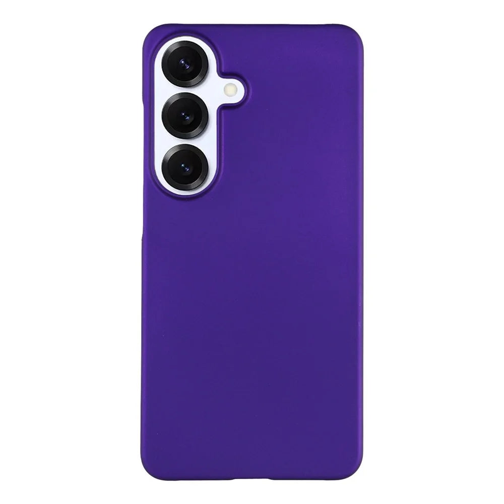 For Samsung Galaxy S26 Case Hard PC Drop Proof Frosted Minimalist Phone Cover - Purple - 1