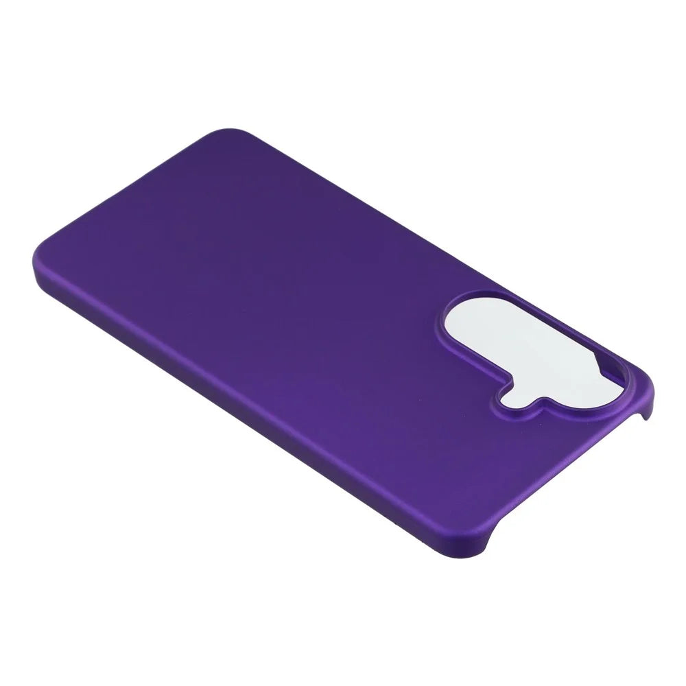 For Samsung Galaxy S26 Case Hard PC Drop Proof Frosted Minimalist Phone Cover - Purple - 5