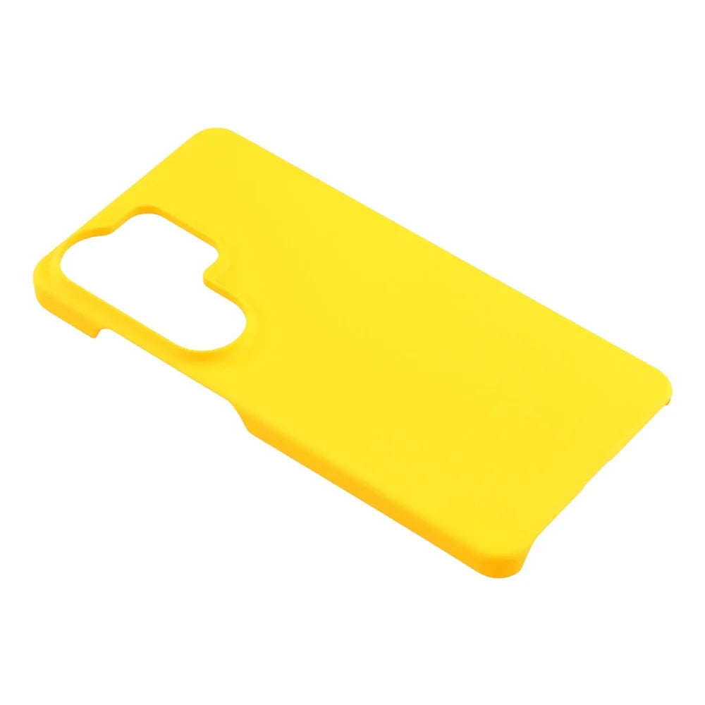 For Samsung Galaxy S26 Ultra Case Hard PC Drop Proof Frosted Minimalist Phone Cover - Yellow - 5