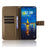 For TCL NxtPaper 60 Ultra 5G Leather Wallet Case with Strap Diamond Texture Phone Cover - Brown - 2