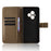 For TCL NxtPaper 60 Ultra 5G Leather Wallet Case with Strap Diamond Texture Phone Cover - Brown - 4