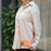For iPhone 18 Pro Max / 17 Pro Max Clear Case Compatible with MagSafe Shockproof PC+TPU Phone Cover with 150cm Long Lanyard - Orange - 3