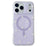 For iPhone 17 Pro Max Case Little Heart Pattern TPU + PC Protective Phone Cover Compatible with MagSafe - Purple - 1