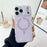 For iPhone 17 Pro Max Case Little Heart Pattern TPU + PC Protective Phone Cover Compatible with MagSafe - Purple - 2