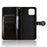 For T-Mobile Revvl 8 Pro  /  T Phone 3 Pro Wallet Case Dot Pattern Imprint PU Leather Phone Cover with Wrist Strap - Black - 4