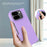 For Google Pixel 10 Pro Fold Case Skin-Feel Rubberized Hard PC Phone Cover with Front Screen Film - Black - 5