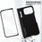 For Google Pixel 10 Pro Fold Case Kickstand Hard PC Phone Cover with Screen Film - Purple - 6