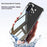 For OnePlus 15 5G Case Electroplating PC Phone Back Cover with Camera Lens Protector - Black - 2
