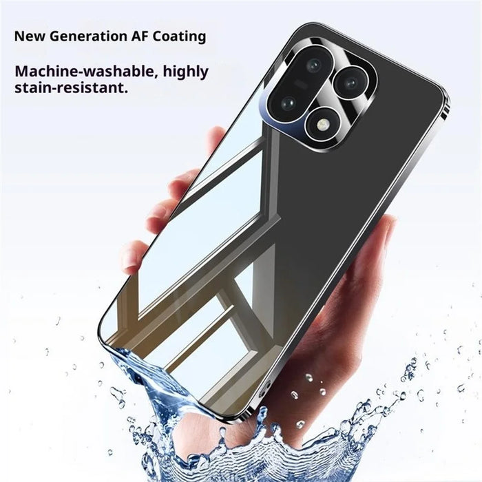 For OnePlus 15 5G Case Electroplating PC Phone Back Cover with Camera Lens Protector - Black - 2