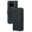 For vivo iQOO 15 5G Case RFID Blocking Wallet Litchi Texture Leather Phone Cover Magnetic Clasp - Black - 1