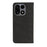 For OnePlus 15 5G Case Strong Magnetic Leather Wallet Phone Cover with Striped Texture - Black - 5