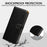 For OnePlus 15 5G Case RFID Blocking Wallet Litchi Texture Leather Phone Cover Magnetic Clasp - Black - 4