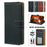 For OnePlus 15 5G Case RFID Blocking Wallet Litchi Texture Leather Phone Cover Magnetic Clasp - Black - 5