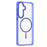 For Samsung Galaxy S25 FE Magnetic Casee TPU PC Clear Phone Cover - Sapphire - 2