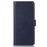 For OnePlus 15 5G Case RFID Blocking Genuine Cow Leather Wallet Phone Cover - Blue - 7