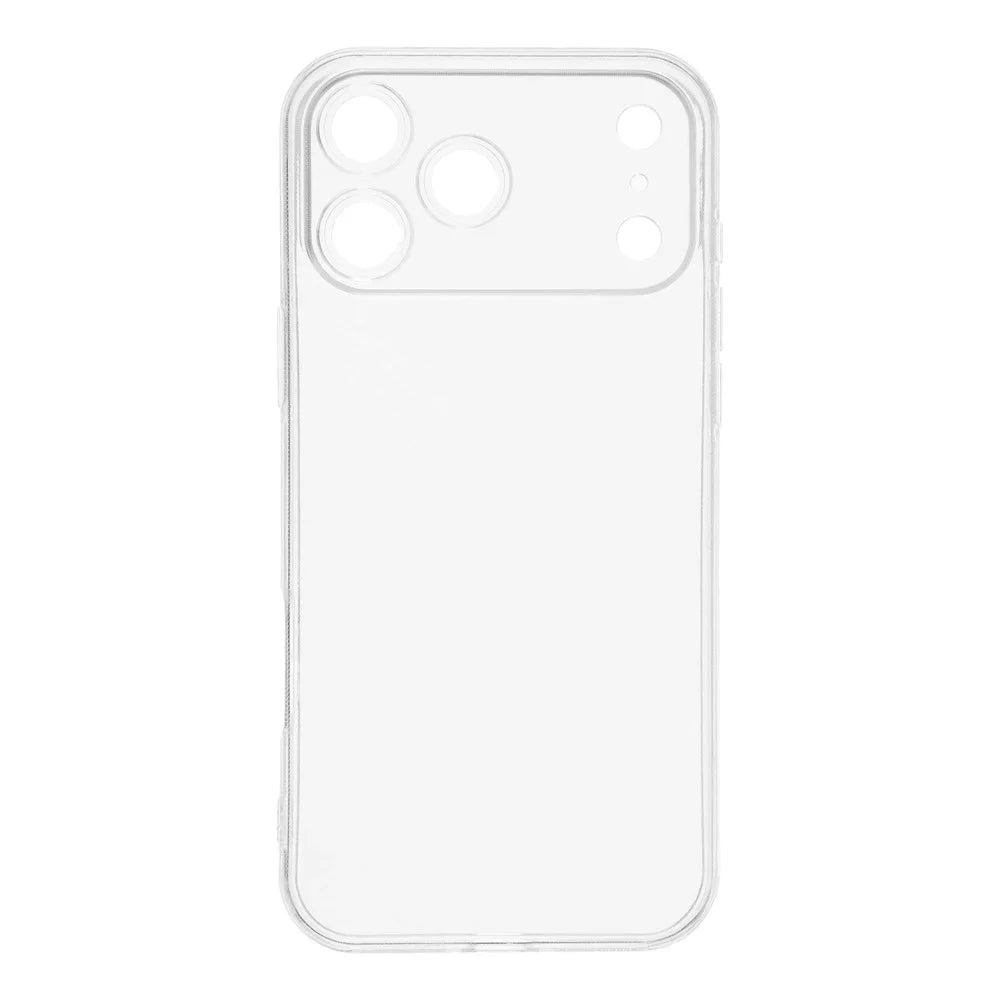 For iPhone 17 Pro Max Case Shockproof 1.5mm Thickness Clear TPU Phone Cover - 3