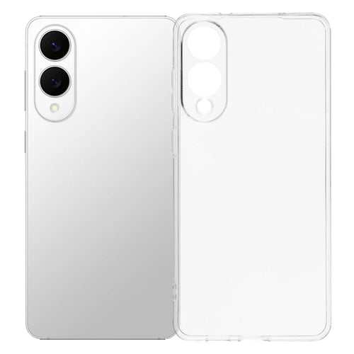 For Samsung Galaxy S25 Edge Case Shockproof 1.5mm Thickness Clear TPU Phone Cover - 1