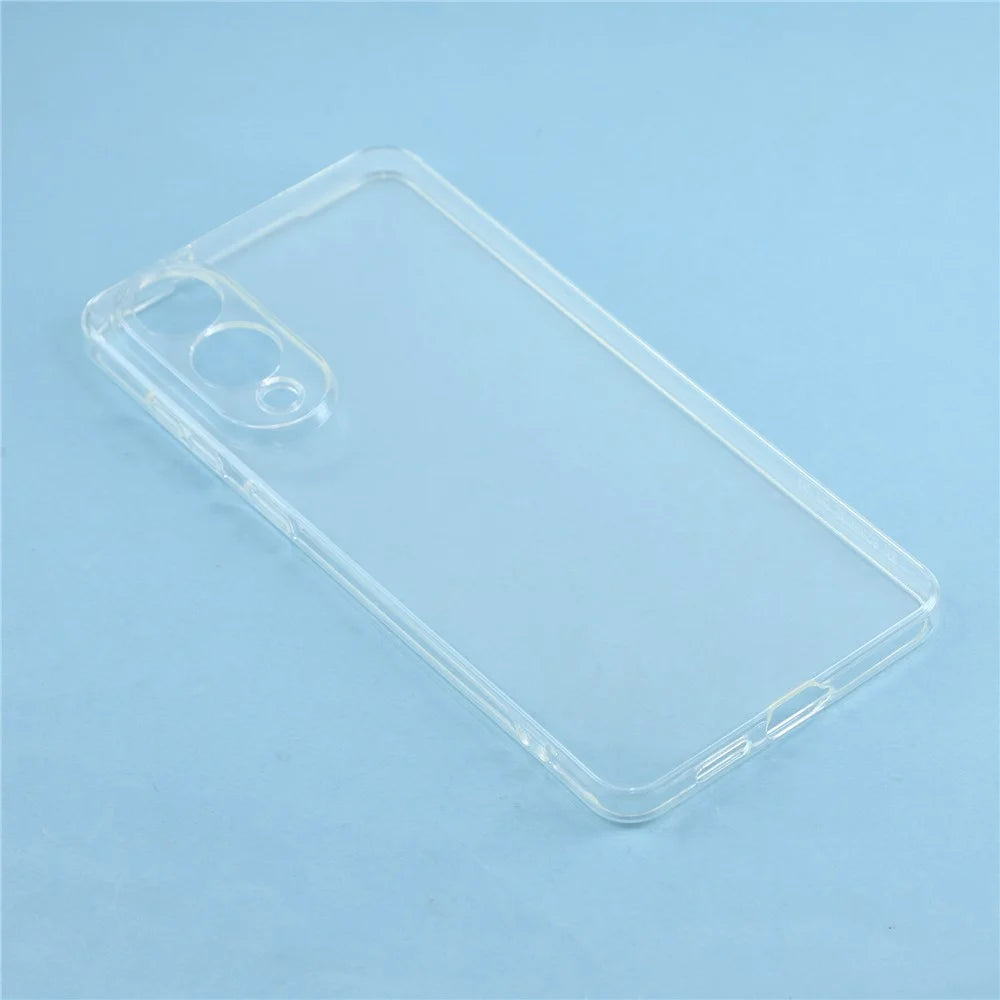For Samsung Galaxy S25 Edge Case Shockproof 1.5mm Thickness Clear TPU Phone Cover - 4