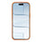 For iPhone Air Case Glitter Shockproof TPU Phone Back Cover - Orange - 2