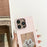 For iPhone 14 Pro Max Smart E-Ink Magnetic Case Lens Kickstand 4 Color HD 4 inch Display NFC DIY Customized Screen - Pink - 5