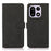 KHAZNEH For OnePlus 15 5G Case Anti Scratch PU Leather Wallet Stand Phone Cover - Black - 1