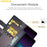 AMORUS For Sony Xperia 1 VI Stand Cases Calf Texture Genuine Split Leather Wallet Phone Cover - Brown - 7