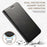SUTENI Protective Case for iPhone 14 Wallet Phone Case PU Leather Stand Phone Cover Anti-Drop Magnetic Closure Phone Shell - Black - 5