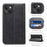 SUTENI Protective Case for iPhone 14 Wallet Phone Case PU Leather Stand Phone Cover Anti-Drop Magnetic Closure Phone Shell - Black - 7