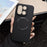 For OnePlus 15 5G Magnetic Case Litchi Texture PU Leather + TPU Phone Back Cover - Black - 2