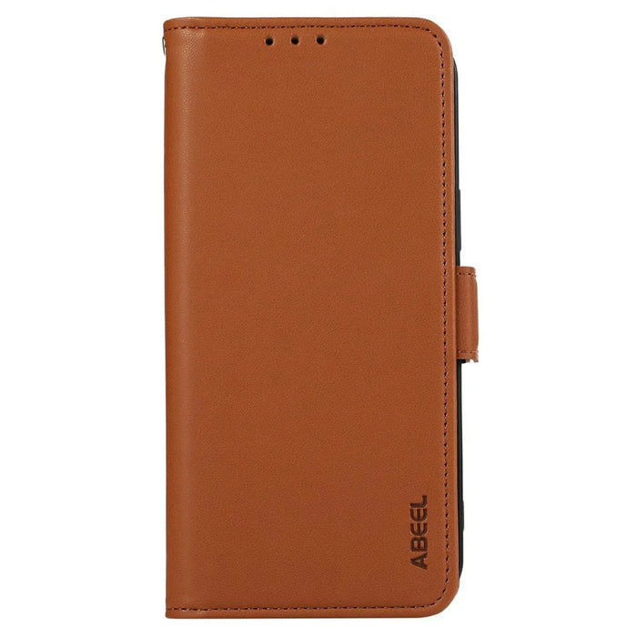 ABEEL For OnePlus 15 5G Case Leather Phone Cover with RFID Blocking Wallet - Brown - 6