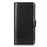 For OnePlus 15 5G Case Crazy Horse Texture PU Leather Phone Stand Cover - Black - 5