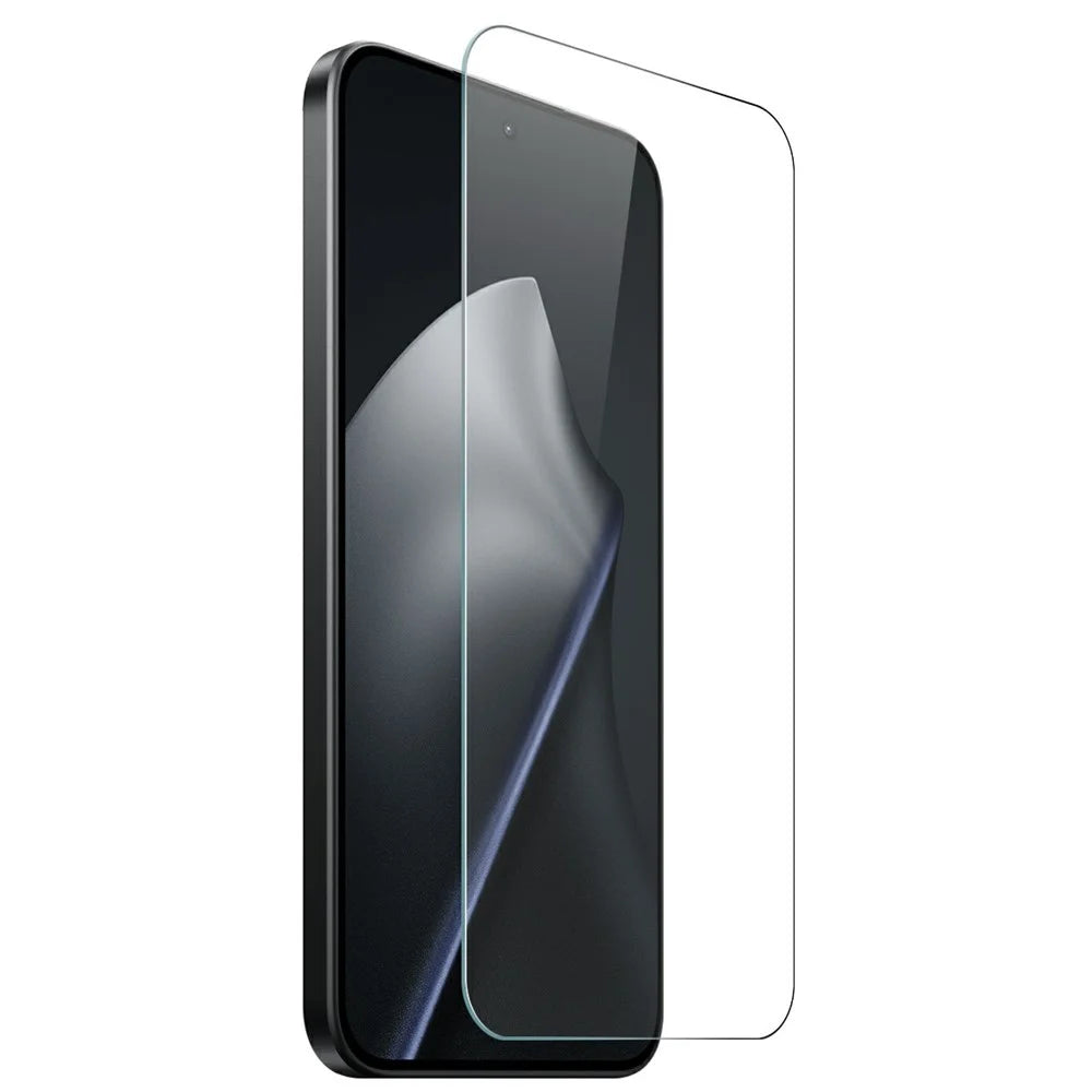 NORTHJO For Xiaomi 15T Case Soft TPU Clear Phone Cover with Tempered Glass Screen Protector - 3