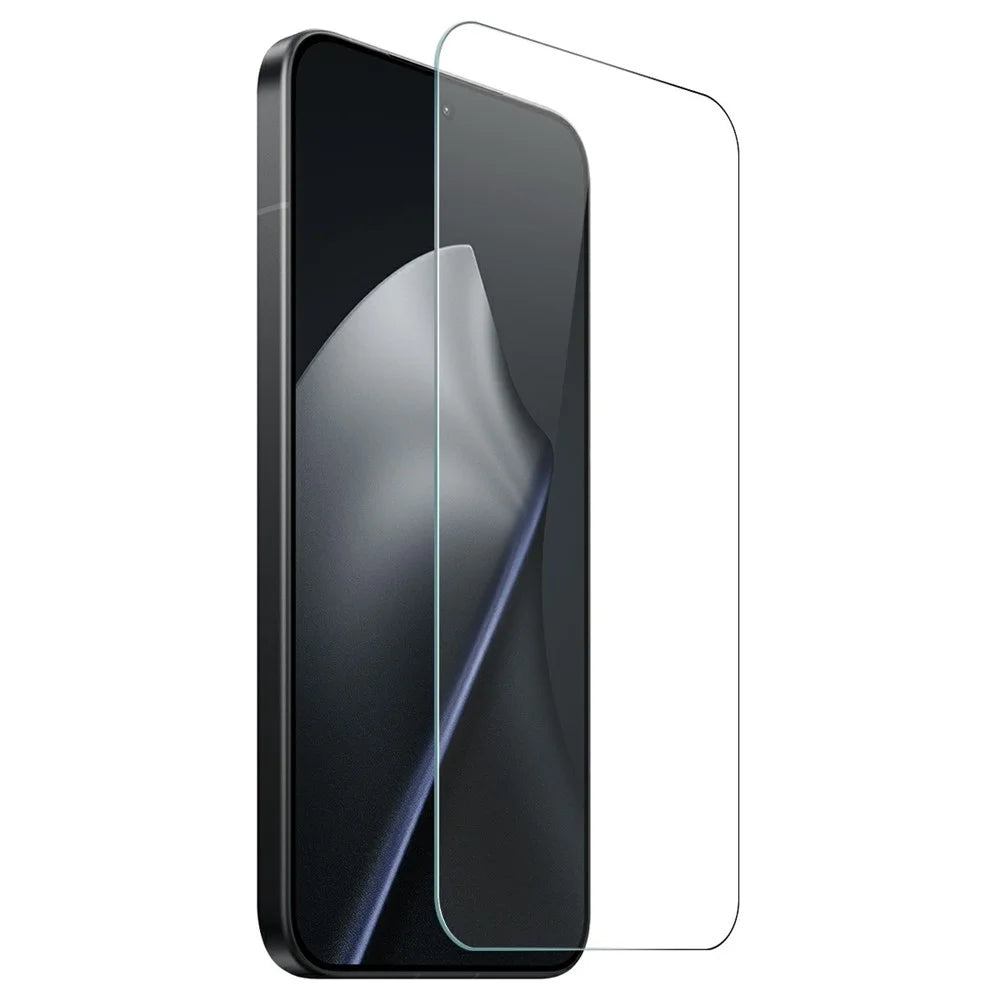 NORTHJO For Xiaomi 15T Pro Case Soft TPU Clear Phone Cover with Tempered Glass Screen Protector - 3