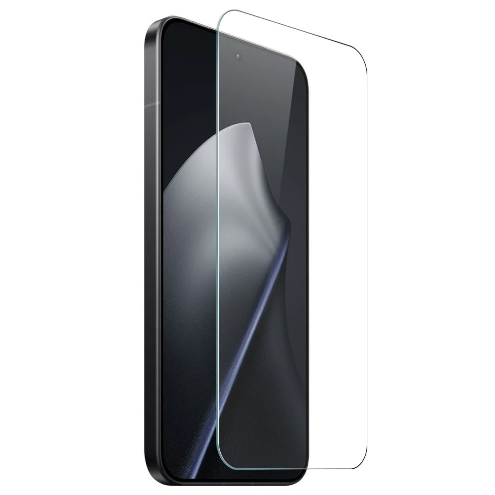 NORTHJO For Xiaomi 15T Pro Case Four Corner Shockproof TPU Clear Phone Cover with Tempered Glass Film - 3