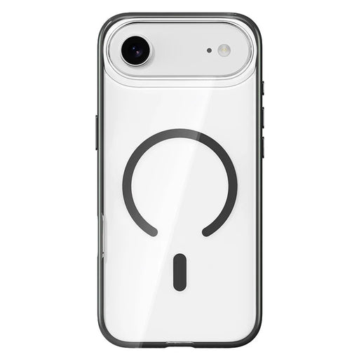 ROCK For iPhone Air Case Compatible with MagSafe PC + TPU Anti-Yellowing Clear Phone Cover - Black - 1