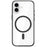 ROCK For iPhone 17 Case Compatible with MagSafe PC + TPU Anti-Yellowing Clear Phone Cover - Black - 1