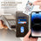 SUTENI For iPhone 14 Pro Max PU Leather Magnetic Auto Closing Stand Case Folio Flip Phone Wallet Cover - Dark Grey - 4
