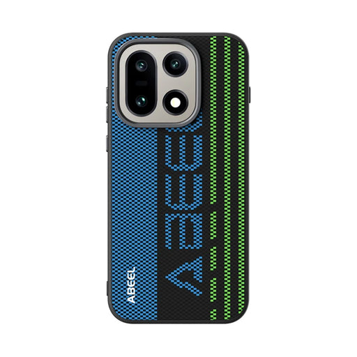 ABEEL For OnePlus 15 5G Magnetic Case Micro-Embossing 6D Printed PC TPU Aluminum Alloy Leather Phone Cover - Outstanding No. 1 - 2