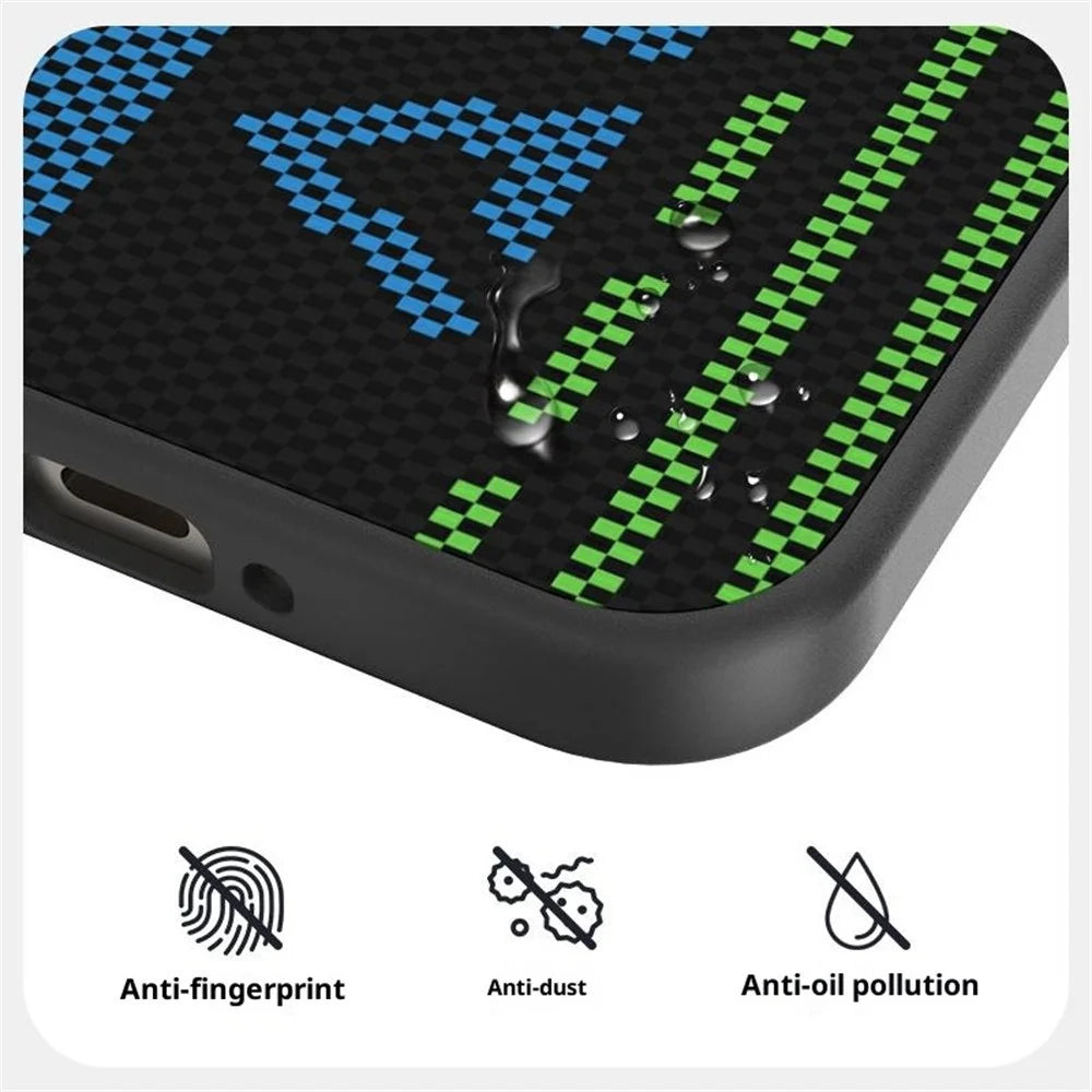 ABEEL For OnePlus 15 5G Magnetic Case Micro-Embossing 6D Printed PC TPU Aluminum Alloy Leather Phone Cover - Outstanding No. 1 - 4