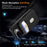 For Google Pixel 9a Magnetic Case Detachable Card Slot Kickstand Leather + TPU Phone Cover - Black - 7