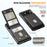 For Google Pixel 10 Pro XL Magnetic Case Detachable Card Slot Kickstand Leather + TPU Phone Cover - Black - 3