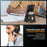 For Google Pixel 10 Pro XL Magnetic Case Detachable Card Slot Kickstand Leather + TPU Phone Cover - Black - 6