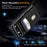 For Google Pixel 10 Pro XL Magnetic Case Detachable Card Slot Kickstand Leather + TPU Phone Cover - Black - 7