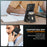 For Samsung Galaxy S24 FE Magnetic Case Detachable Card Slot Kickstand Leather + TPU Phone Cover - Black - 6
