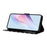 For iPhone Air Leather Case Polka Dot Pattern Wallet Stand Folio Phone Cover - Black - 5