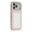 For iPhone 17 Pro Max Case Glitter Epoxy Soft TPU Clear Back Cover - Pink - 1